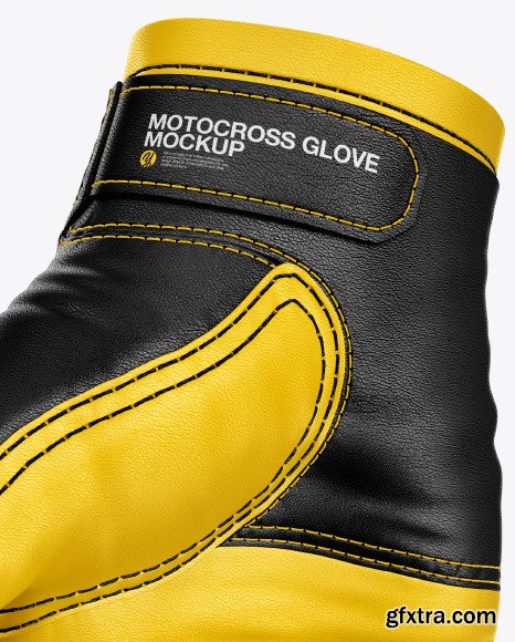 Motocross Glove Mockup 55246