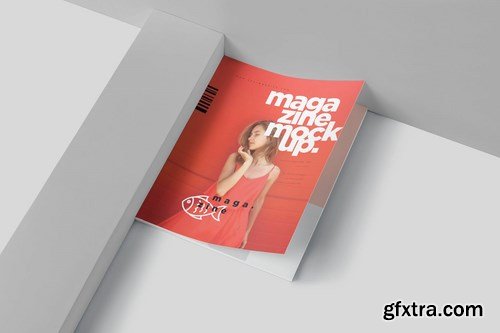 US Letter Magazine Page Mockups