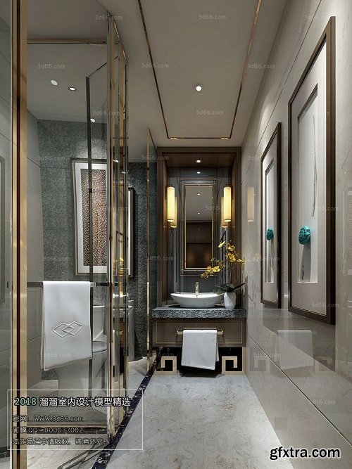 Modern Style Bathroom 85