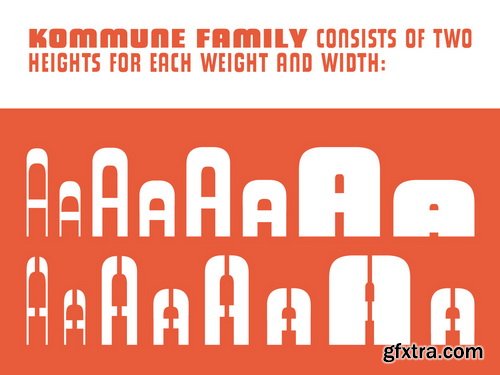 Kommune Font Family