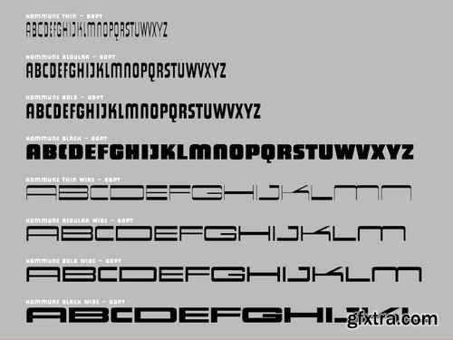 Kommune Font Family