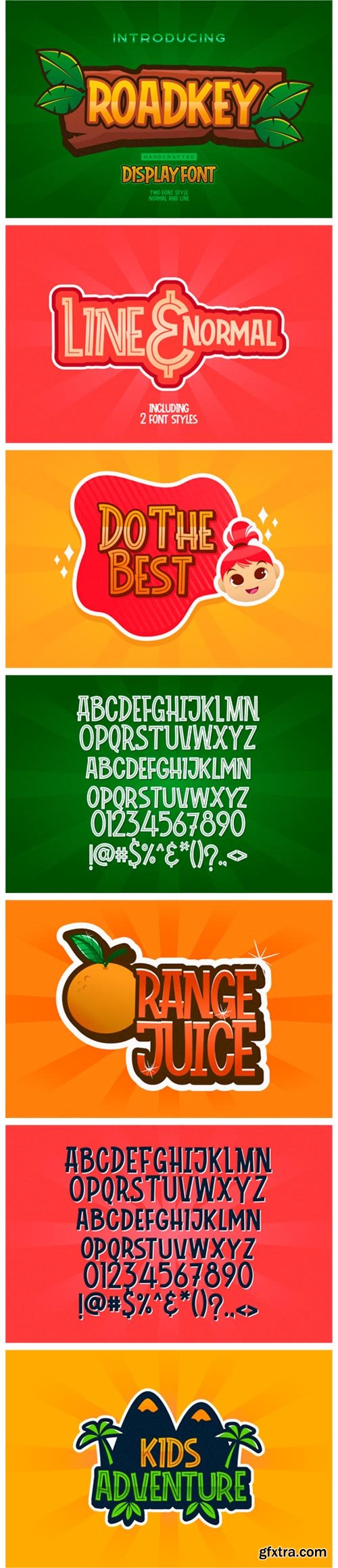 Roadkey Font