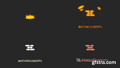 MotionElements Hand Drawn Fireball Logo 12833892