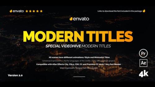 Videohive - Modern Promo Titles Pack 2.3