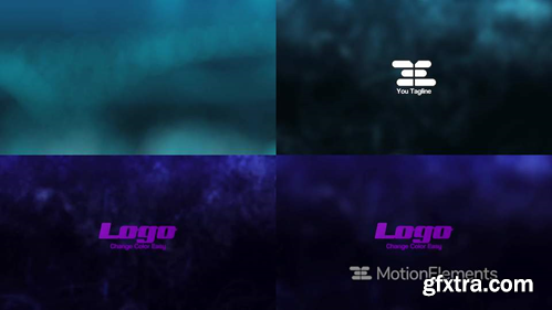 MotionElements Water Logo Reveal 12808097