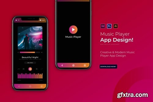 Music Player | App Design Template