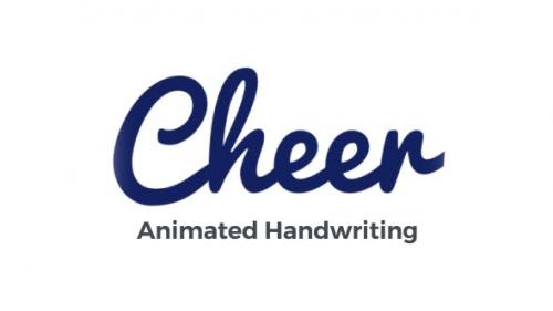 Videohive - Cheer - Animated Handwriting Typeface