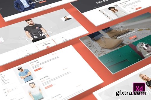 Canifa - eCommerce Adobe XD Templates