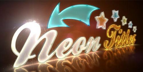 Videohive - Neon Titles