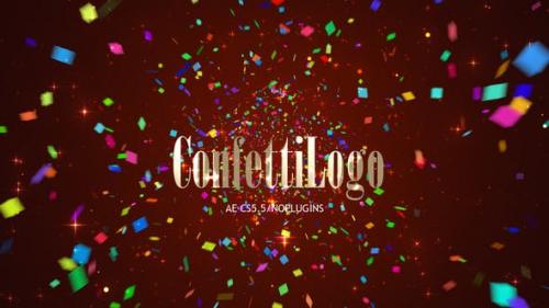 Videohive - Confetti Logo