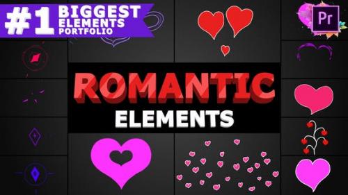 Videohive - Romantic Elements | Premiere Pro MOGRT