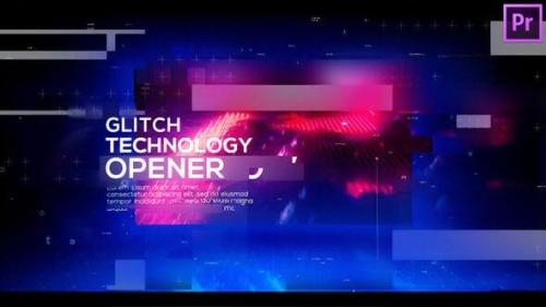 Videohive - Technology Glitch Opener for Premiere Pro