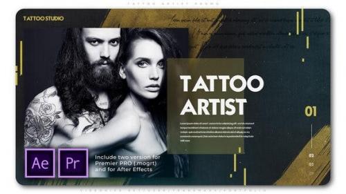 Videohive - Tattoo Artist Promo