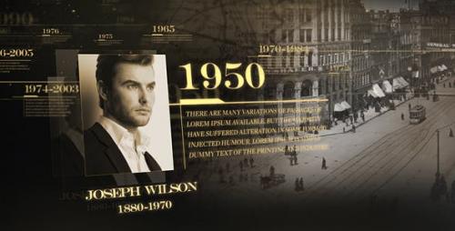 Videohive - History Timeline