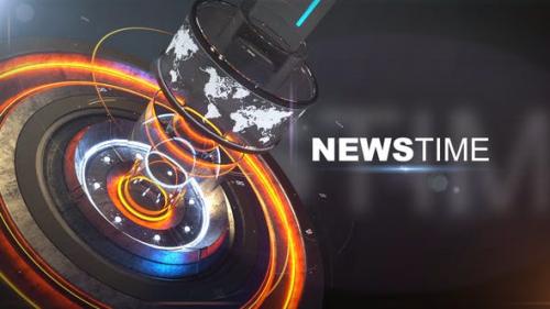 Videohive - News Time Broadcast Opener