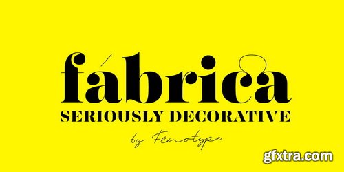 Fabrica Font Family