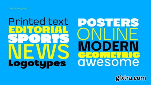 Robu Grotesk Font Family