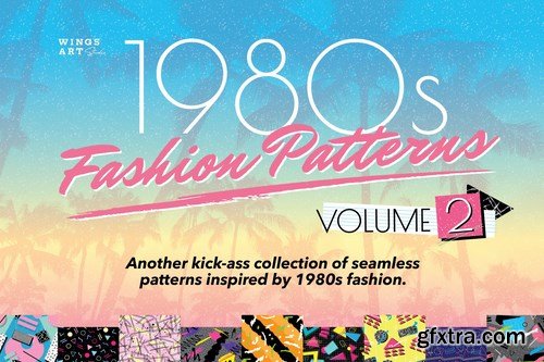 1980s Retro Patterns Volume Two