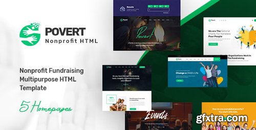 ThemeForest - Povert v1.0 - Nonprofit Fundraising Multipurpose HTML Template - 25323103