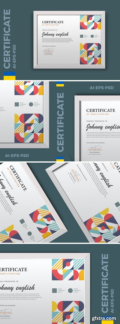 Professional Certificate / Diploma Template