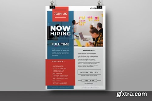 Job Vacancy Flyer