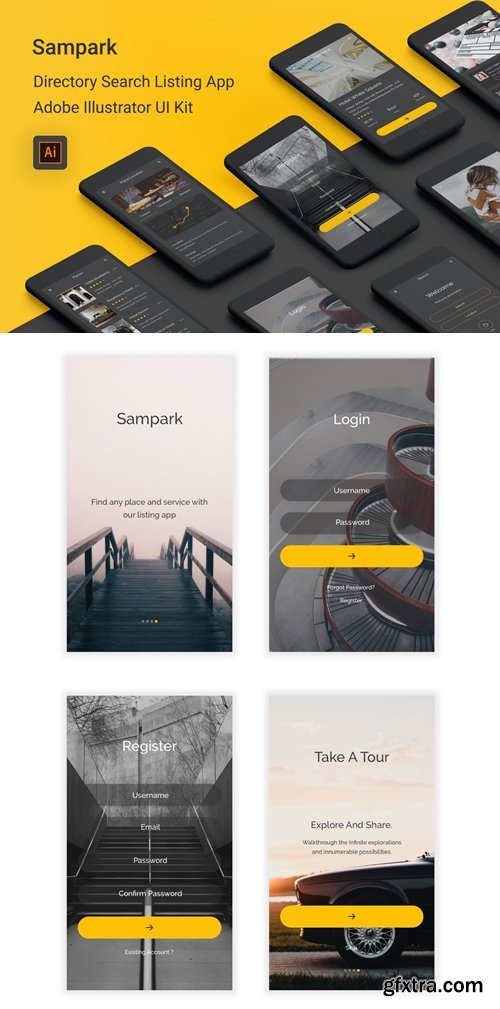 Sampark - Directory Search Listing Illustrator App