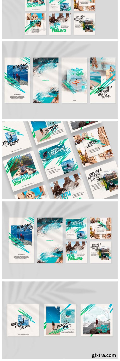 Travel Time Instagram Templates 2894579