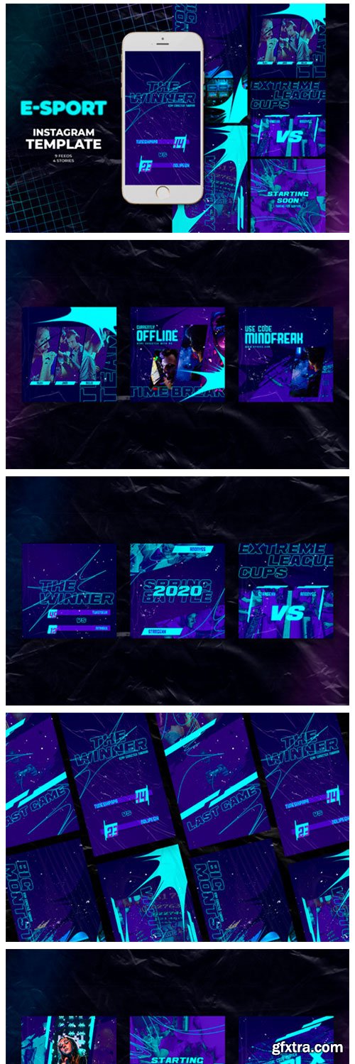 E-Sport Instagram Templates 2894569