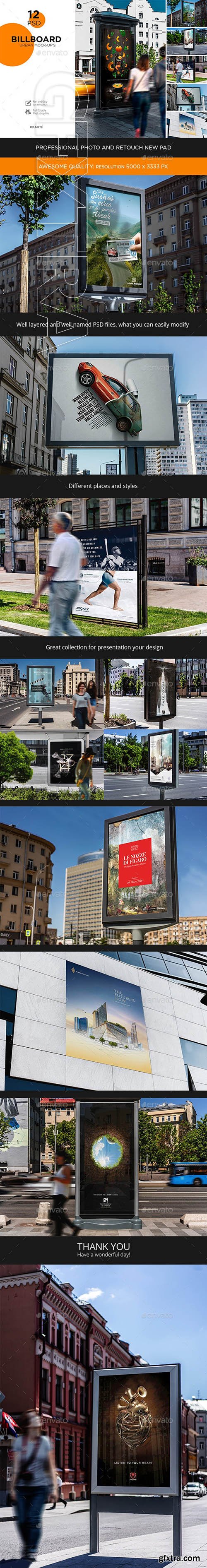 GraphicRiver - Billboards Urban Mock-Up 23954794