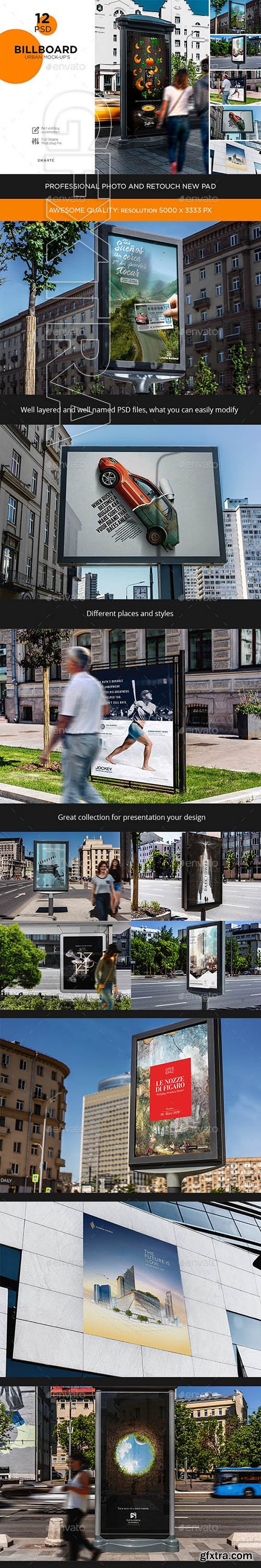 GraphicRiver - Billboards Urban Mock-Up 23954794