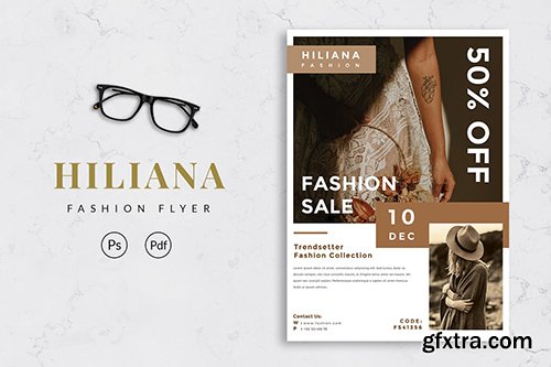 Fashion Flyer Template - [code YP]