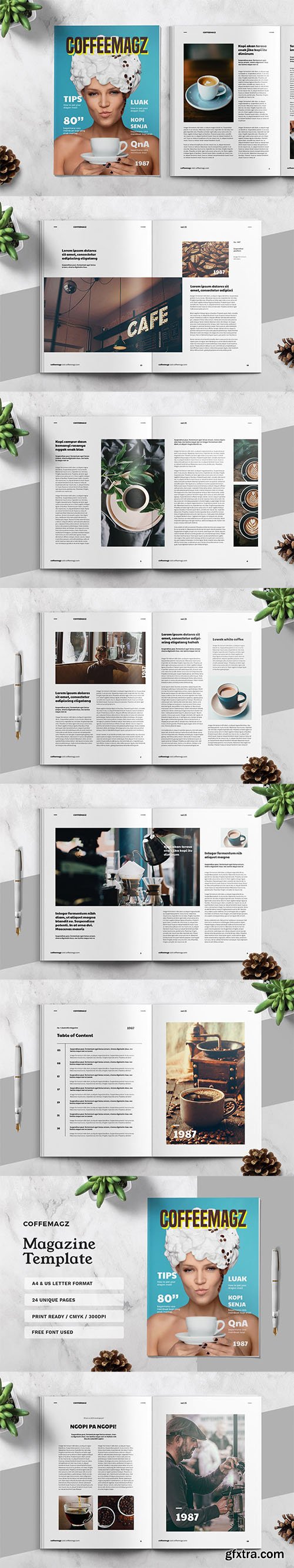 COFFEE - Magazine Template