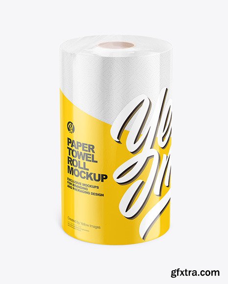 Paper Towel Roll Mockup 55265