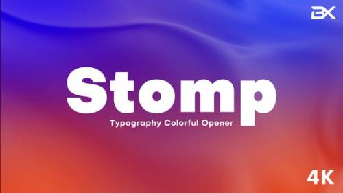 Videohive - Stomp Colorful Opener