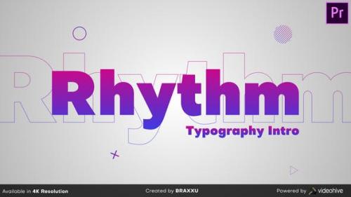 Videohive - Rhythm Typography Intro