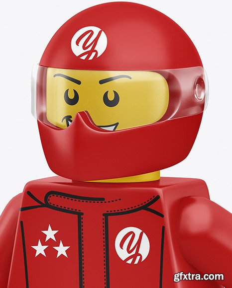 Racer Mini Figure Mockup 55278