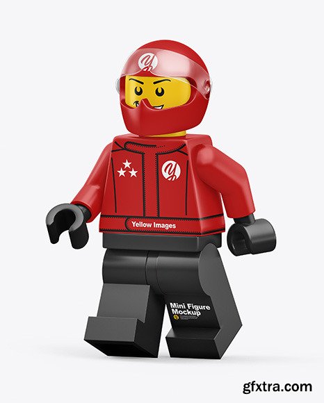 Racer Mini Figure Mockup 55278