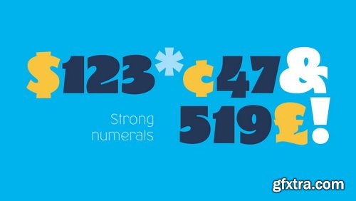 CM - ZUFO Font Family - 1184163