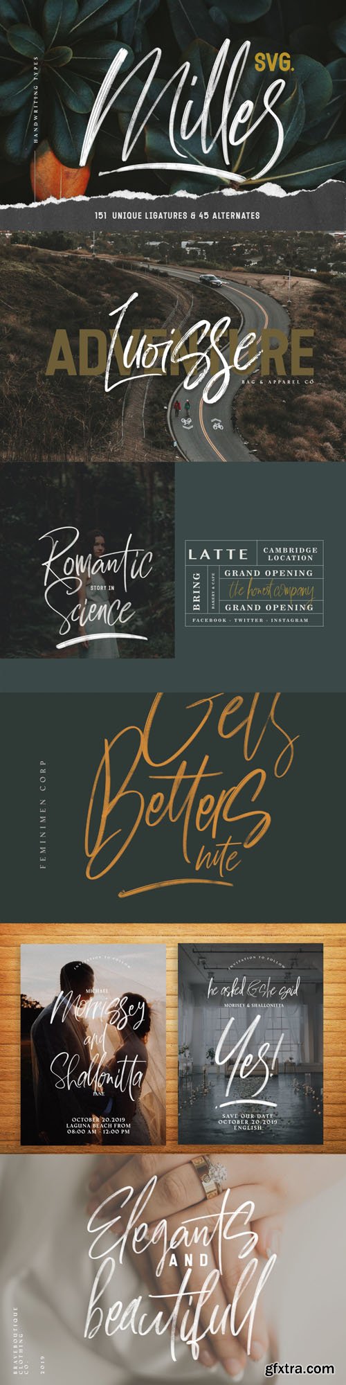 Milles - New Script Font