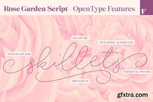 Rose Garden Deluxe Font Family