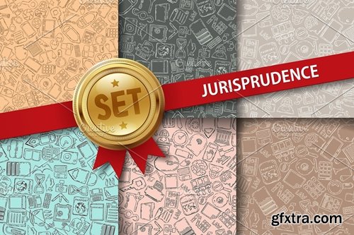 CM - Nine Jurisprudence doodle background 373587