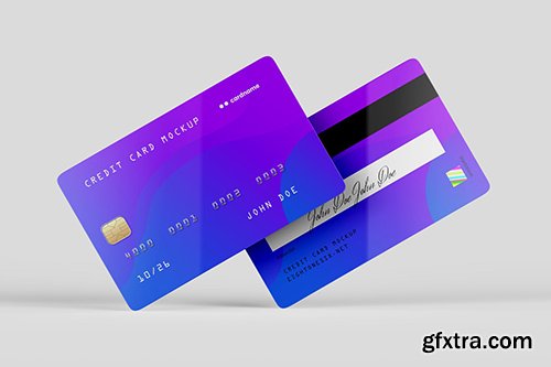 Credit Card Mock-Up Template