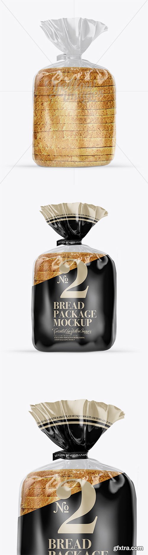 Bread Package With Clip Mockup 18312