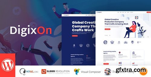 ThemeForest - Digixon v1.5 - Digital Marketing Strategy Consulting WP Theme - 23458621