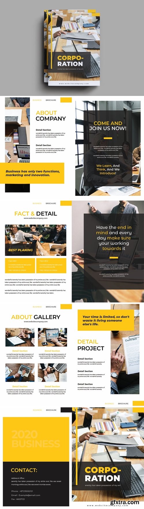 Corporate Brochure Template