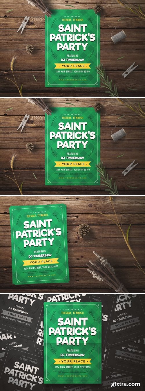 St. Patrick\'s Party Flyer