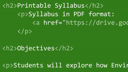 Lynda - HTML for Educators - 520229