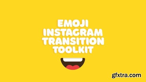 Videohive Emoji Instagram Transition Toolkit 22437993