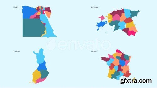 Videohive Maps Big Pack 24207754