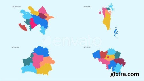 Videohive Maps Big Pack 24207754